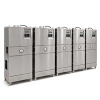 Collecteur de poussière mobile industriel 7,5 kW 4000 m³/h pour rizière