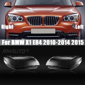 Pour BMW X1 E84 2010 2011 2012 2013 2014 2015 Cache-phare, abat-jour, coque de phare, lentille en plexiglas, remplacement de la lentille d'origine - Product Image 1