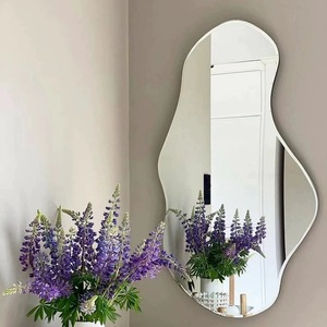 Customized Frameless Irregular Shape Full Body <strong>Standing</strong> Floor Dressing Makeup <strong>Bathroom</strong> Wall <strong>Mirror</strong> - Product Image 3