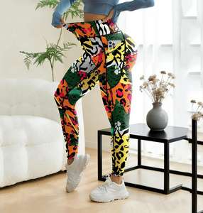 Leggings de Yoga de Cintura Alta para Mujer, Diseño Nuevo, Personalizados, para <span class=keywords><strong>Gimnasio</strong></span> y Entrenamiento - Product Image 1