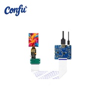 Driver USB-C MIPI Layar AMOLED 2.4 Inci 450*600 Panel Penglihatan Malam Monitor Simulasi Bidikan Layar Sasaran Modul Raspi RPI