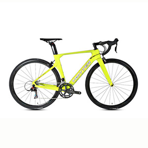 Bicicleta de Carretera Twitter 700c con Cuadro de Carbono, Horquilla Rígida, Bicicleta de Carreras Ligera - Product Image 3