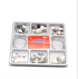 Venta al por Mayor de 100 Piezas/Caja de Bandas de Matriz Dental Seccionales Contorneadas de Acero Inoxidable 1.398 para Restauración Ortodóntica en Clínicas Dentales - Product Image 2