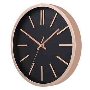 Horloge murale simple de 12 pouces muet ne coche pas ronde horloge murale tridimensionnelle pour étude salle de classe salon école - Product Image 6