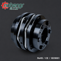 Acoplador de Expansión de Doble Diafragma de Alto Torque, Disco de Contracción de Acero SS304, Sin Holgura, Bidireccional, para Servo, Husillo de Bolas, CNC