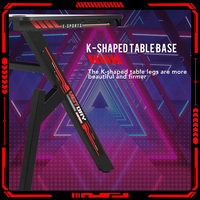 Table de jeu personnalisée avec éclairage RGB, grande table de jeu pour ordinateur, ensemble table et chaise pour bureau, avec LED, échantillon gratuit