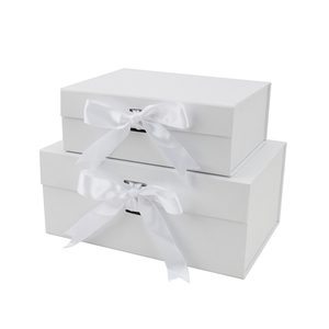 Caja de Regalo Plegable Magnética de Cartón Rosa de Lujo con Logotipo Personalizado y Cinta - Product Image 6