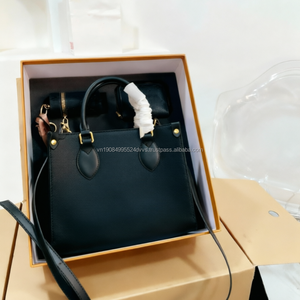 Ensemble de 3 pièces : Pochette en cuir vintage de haute qualité pour femme, sacs à main de luxe Louis imperméables avec bandoulière - Product Image 2