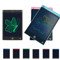 Tablette d'écriture LCD pour enfants avec écran coloré 8.5/10/12 pouces Tablette de dessin éducative facile à utiliser