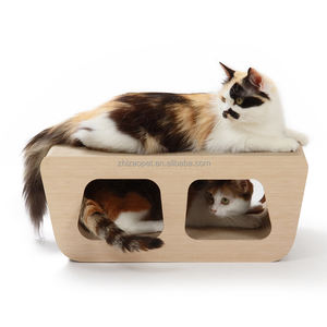 Toptan Modern lüks güzel dayanıklı karton kağıt kedi Scratcher salonu - Product Image 2