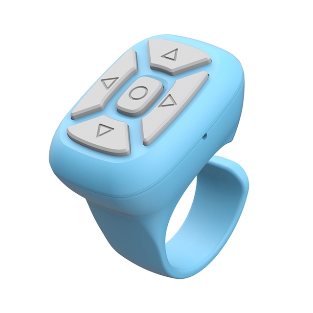 S18 Portable Smart Wireless Wireless Ring Remote Control(Blue)