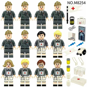 2026 Blocs de construction économiques pour figurines de soldats, comprenant des armes militaires miniatures, des accessoires militaires, un ensemble d'équipement de protection EOD et un ensemble d'équipement, jouets en briques, cadeau - Product Image 3