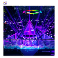 Proyección 3D Mapeo Publicidad Pantalla 4K Proyector holográfico Mapeo Digital