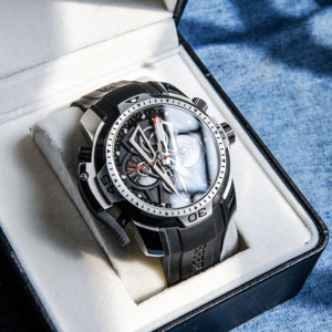 Reloj Reef Tiger, Marca de Lujo, Deportivo, Automático, de Acero Inoxidable, para Hombre, Casual, de Moda, Mecánico, de Cuero, Resistente al Agua, Modelo RGA3591 - Product Image 1