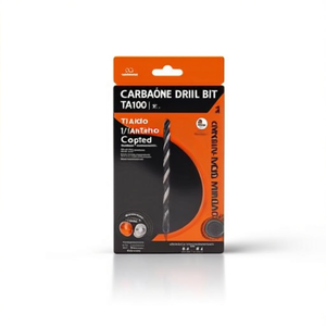 Carbide <b>Drill</b> Bit TA1006 12xD Nano TiAlN Coated With 4 <b>Guide</b> Pads For Machine Tools - Product Image 2