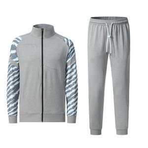 成人足球球衣套装足球男式跑步夹克运动训练足球运动服套装 - Product Image 1