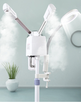 Máquina de vapor Facial 3 en 1 para salón de belleza, máquina de vapor Facial para Terapia de ozono, uso doméstico, profesional, caliente y frío, 22 unidades