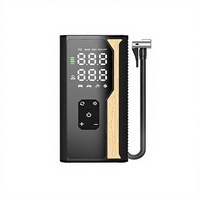 Compresseur d'air portable professionnel 6000 A à charge rapide avec affichage numérique, lampe de poche intégrée pour urgences automobiles – Prêt à l'emploi