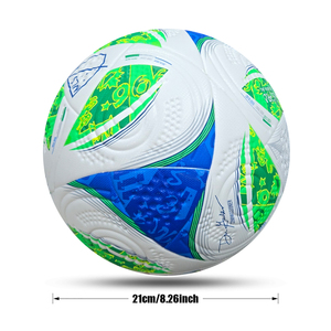 Balón <span class=keywords><strong>de</strong></span> Fútbol <span class=keywords><strong>de</strong></span> PU <span class=keywords><strong>de</strong></span> Fábrica con Unión Térmica Balón <span class=keywords><strong>de</strong></span> Fútbol <span class=keywords><strong>de</strong></span> PU a Precio Económico <span class=keywords><strong>de</strong></span> Alta Calidad Tamaño 5 para Entrenamiento y Partido - Product Image 2