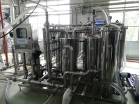 Système de pompe à membrane MF industrielle avec moteur PLC pour la clarification du jus de myrtille et de pomme, machine de suppression des bactéries, roulement de moteur