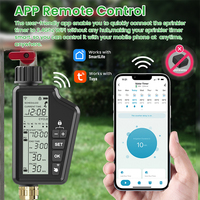 AVATTO WIFI Tuya Minuterie d'arrosage automatique intelligente pour jardin extérieur, système d'irrigation électronique, minuterie de contrôle des arroseurs