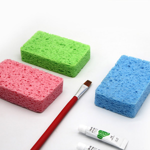 Éponge absorbante en pâte de bois, pinceau à aquarelle, poils en métal, outil artistique multifonctionnel pour étudiants - Product Image 4