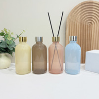 Vente en gros usine – Bouteilles d'huiles essentielles en verre blanc vif de 250 ml, jaunes, couleur café, bleues, quatre couleurs, pour aromathérapie sans flamme