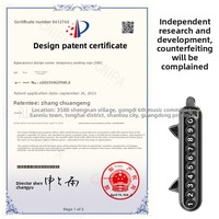 Panneau de stationnement temporaire créatif en plastique avec oreilles de chat, design dissimulé, logo et texte personnalisables, carte de relocalisation de véhicule, plaque d'immatriculation