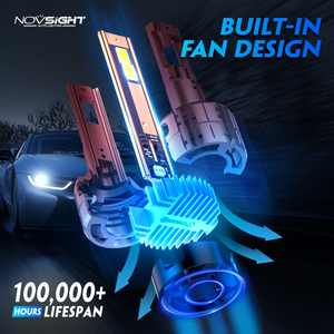 Novsight Luz <span class=keywords><strong>LED</strong></span> H4 para Auto <span class=keywords><strong>200W</strong></span> 40000LM Luces <span class=keywords><strong>LED</strong></span> Automotrices para Carro H7 H11 Faros <span class=keywords><strong>LED</strong></span> <span class=keywords><strong>Focos</strong></span> <span class=keywords><strong>LED</strong></span> - Product Image 4