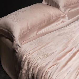 Federe Estive Durevoli Nuovo Prodotto Federe all'Ingrosso Traspiranti con Motivo Jacquard in Tessuto Tencel Personalizzabili - Product Image 1