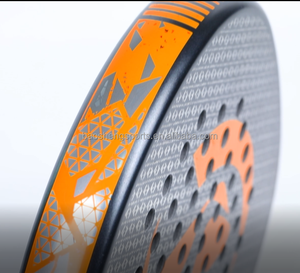 Raqueta de Pádel deportiva profesional personalizada de alta calidad, nuevo diseño, paleta <span class=keywords><strong>Metalbone</strong></span> de carbono de 18K con red de fibra para juegos de tenis - Product Image 2