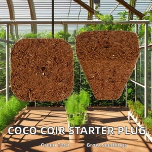 Mejores esponjas de inicio de cultivo de coco para clonación de plantas en invernaderos, hidroponía y macetas de interior, bolsa de 105 unidades - Product Image 5