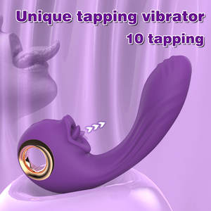 Vibrateur en forme de lapin pour usage personnel adulte, jeu intime de couple, gode automatique à poussée - Product Image 5