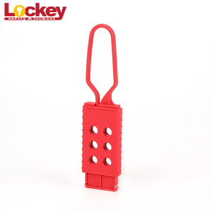 Lockey Loto D'isolation En Nylon Lockout Hasp pour 6 Cadenas - Product Image 5