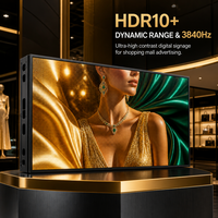 Écran LED intérieur haute résolution P1.86 320x160mm HDR10+ pour affichage numérique et publicité en centre commercial