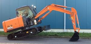 Miniexcavadora Usada Hitachi ZX60C 5A, Maquinaria de Construcción de Segunda Mano de China en Venta - Product Image 5