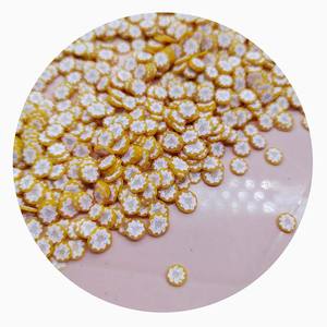 Chocolat beignets polymère argile tranche arrose pour bricolage artisanat minuscule mignon gâteau en plastique klei boue particules téléphone déco - Product Image 3