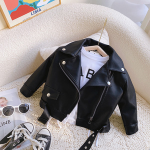 Chaqueta <span class=keywords><strong>de</strong></span> Cuero <span class=keywords><strong>para</strong></span> <span class=keywords><strong>Niñas</strong></span>, Estilo Moderno, <span class=keywords><strong>de</strong></span> 1 a 10 Años, <span class=keywords><strong>Chaquetas</strong></span> <span class=keywords><strong>de</strong></span> Cuero PU <span class=keywords><strong>para</strong></span> Otoño e <span class=keywords><strong>Invierno</strong></span>, Abrigos Casuales <span class=keywords><strong>para</strong></span> <span class=keywords><strong>Niñas</strong></span> - Product Image 1