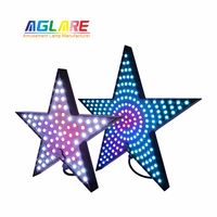 Aglare IP65 Décorations étanches Éclairage RVB Auto Star Panel Christmas LED Pixel Point Light for Theme Park