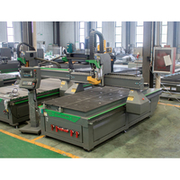 Machine de fraisage CNC pour le travail du bois, 3 axes, avec ATC, pour contreplaqué, aluminium et mousse, dimensions 4x4, 4x8, 5x10 pieds