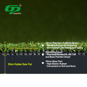 Alfombrilla de césped artificial personalizada para entrenamiento al aire libre de alta calidad, Base antideslizante de alta elasticidad, alfombrilla duradera para golpear el Golf para patio trasero - Product Image 3