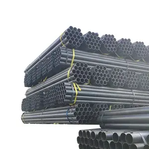 High Quality Tube Line Pipe Hfw Erw Round Hollow Section Welded Steel 6inch Price Pipe Galvanized 2 Inch Pipe Price