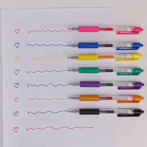 Stylo Gel Personnalisé 2025 avec Impression de Logo, Bouton Poussoir, Pointe Fine 0,5 mm, Encre Multicolore, Écriture Fluide, Matériau Papier, Vente Chaude - Product Image 1