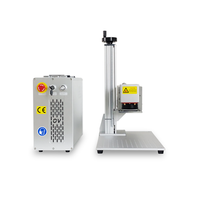 Máquina de Grabado Láser UV 3D de 10w para Cristales y Vidrio, Máquina de Marcado Láser UV de 5w con Enfriamiento por Aire para Grabado en Madera y Metal