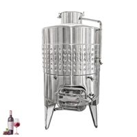 500L Innovation 304 acier inoxydable cidrerie vinification équipement Fermentation cave réservoir Machines à vendre