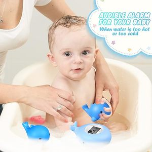 Termómetro Digital <span class=keywords><strong>de</strong></span> Baño para Bebés <span class=keywords><strong>de</strong></span> Alta Calidad con Diseño <span class=keywords><strong>de</strong></span> Ballena, Termómetro <span class=keywords><strong>de</strong></span> Agua <span class=keywords><strong>de</strong></span> Doble Propósito con Alerta <span class=keywords><strong>de</strong></span> Temperatura - Product Image 4