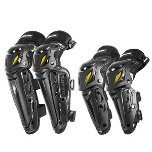 Protectores de rodilla y codo delgados y anchos para todas las estaciones, para bicicleta eléctrica/motocicleta, de PP, transpirables, ligeros, ajustables, básicos - Product Image 1