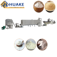 Ligne de production automatique de poudre nutritionnelle instantanée, machine extrudeuse à double vis pour céréales de riz pour bébés