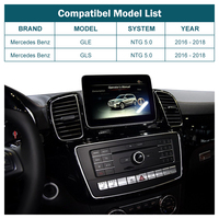 Module Carplay Road Top, interface vidéo automobile Carplay pour Mercedes Benz GLE GLS 2016-2018 NTG5.0, boîte Carplay et boîte Android Auto