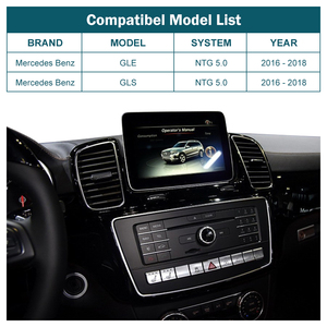 Module Carplay Road Top, interface vidéo automobile Carplay pour <span class=keywords><strong>Mercedes</strong></span> Benz GLE GLS 2016-2018 NTG5.0, boîte Carplay et boîte Android <span class=keywords><strong>Auto</strong></span> - Product Image 2